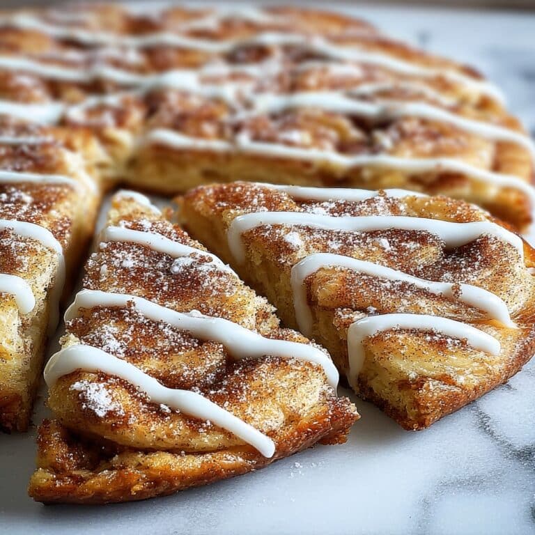 Cinnamon-Sugar Pizza Made with Crescent Rolls Recipe