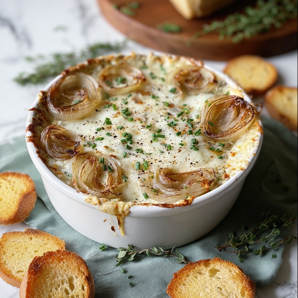 Homemade French Onion Dip From Scratch Recipe