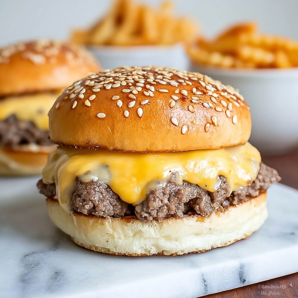 Instant Pot Beef and Cheddar Sandwiches with Spicy Cheese Sauce Recipe