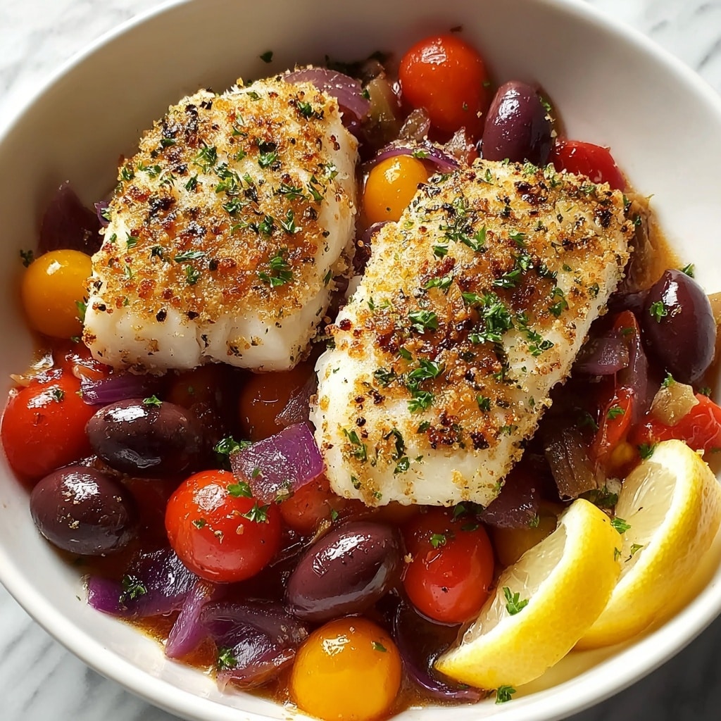 Mediterranean Baked Fish Recipe