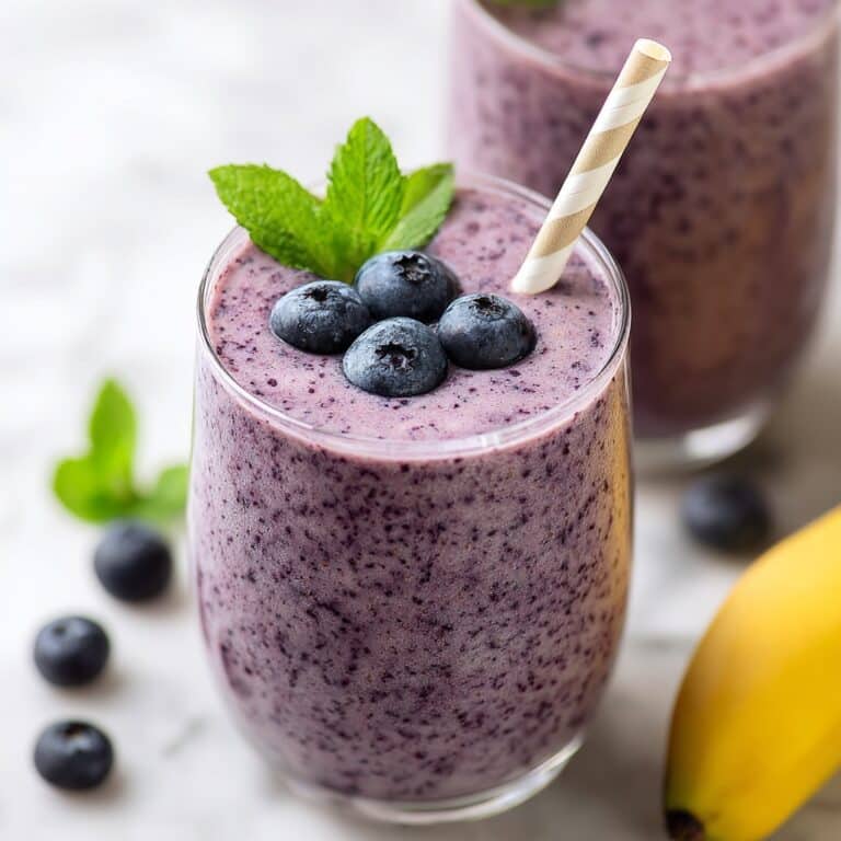 Banana Blueberry Smoothie Recipe