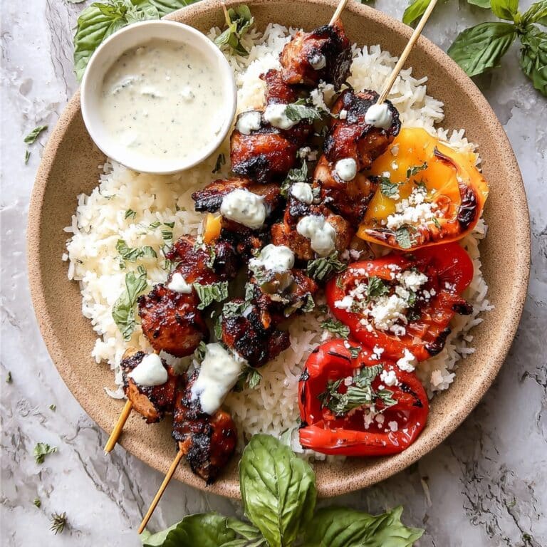 Chicken Tzatziki Rice Bowls Recipe