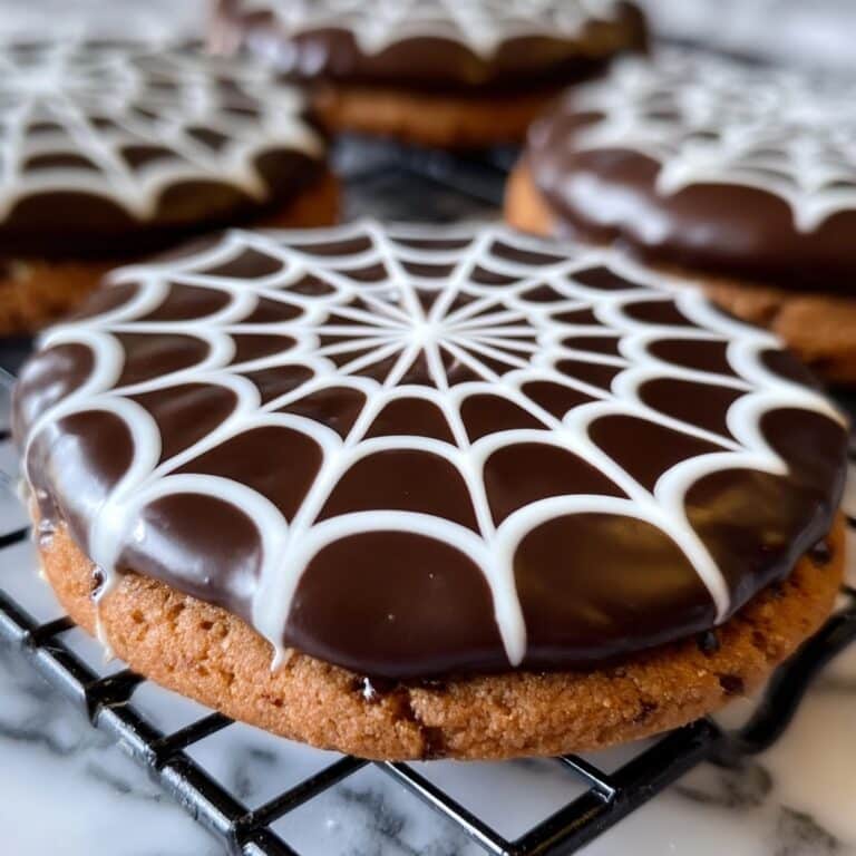 Spiderweb Halloween Cookies Recipe