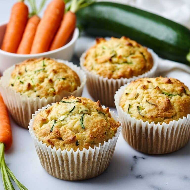 Zucchini and Carrot Breakfast Muffins Recipe