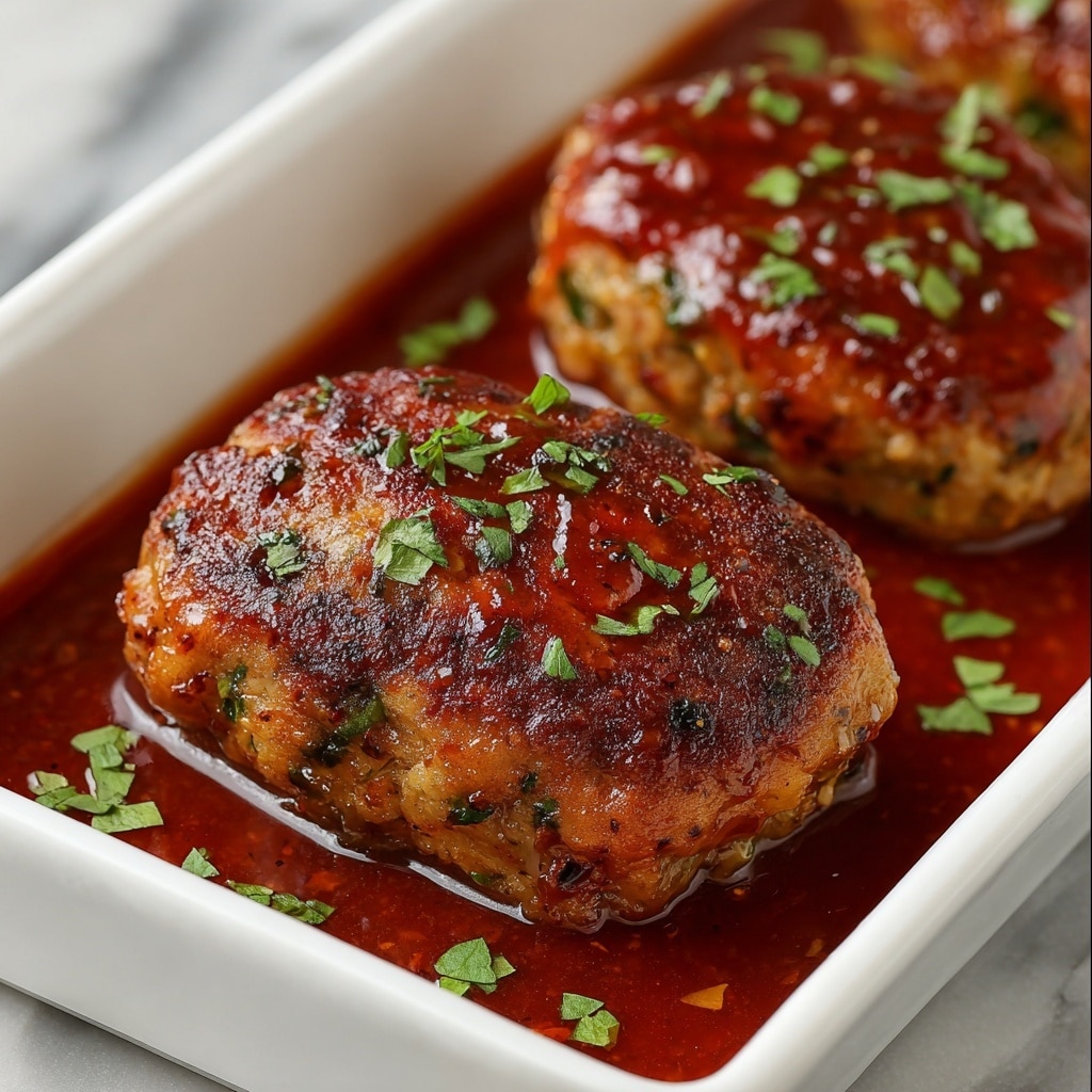 Mini Glazed Chicken Meatloaves Recipe - Recipe Image