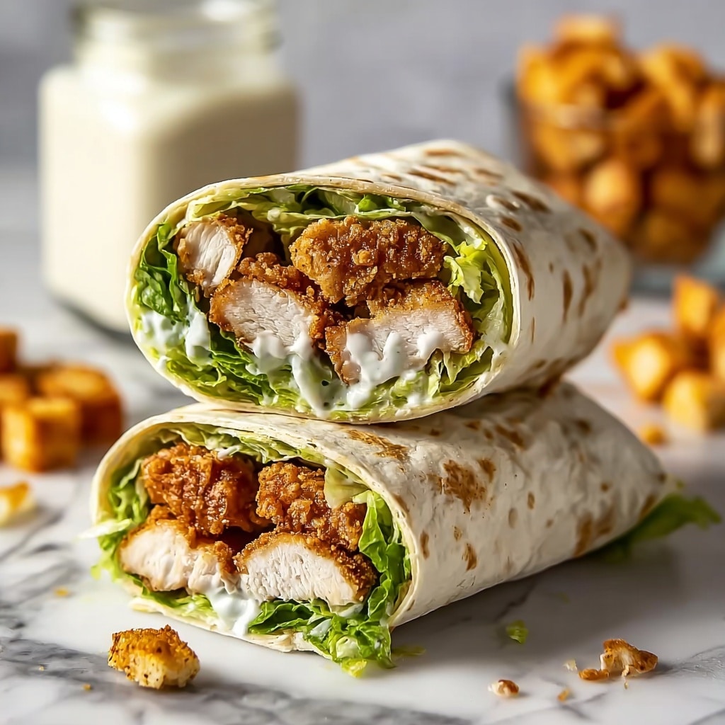 Chicken Caesar Wraps Recipe