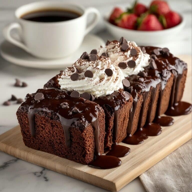 Fudge Brownie Bread Recipe