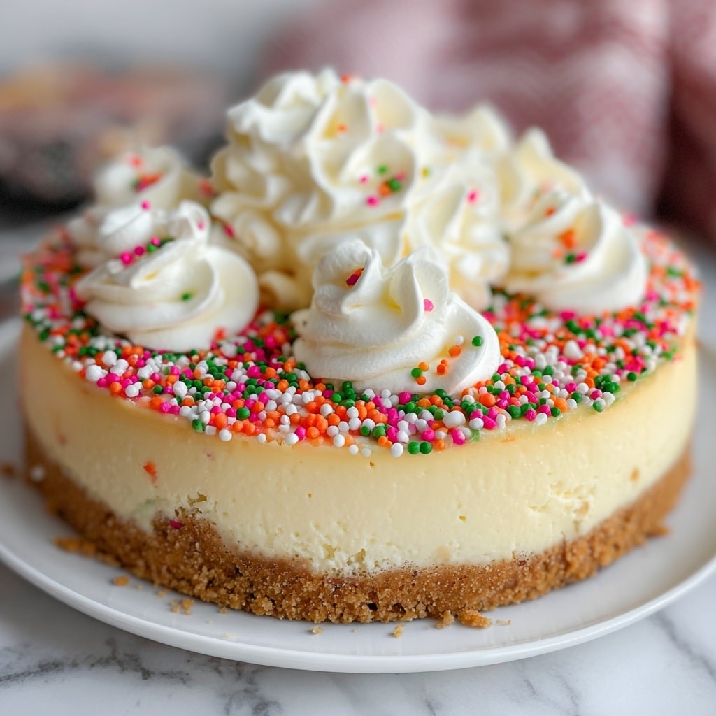 Christmas Sugar Cookie Cheesecake Recipe