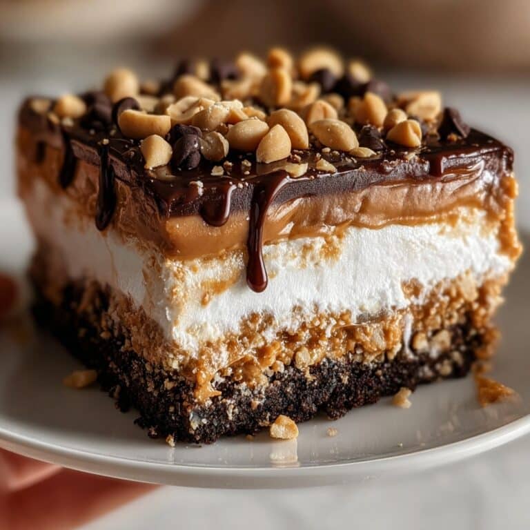 Chocolate Peanut Butter Lasagna Recipe