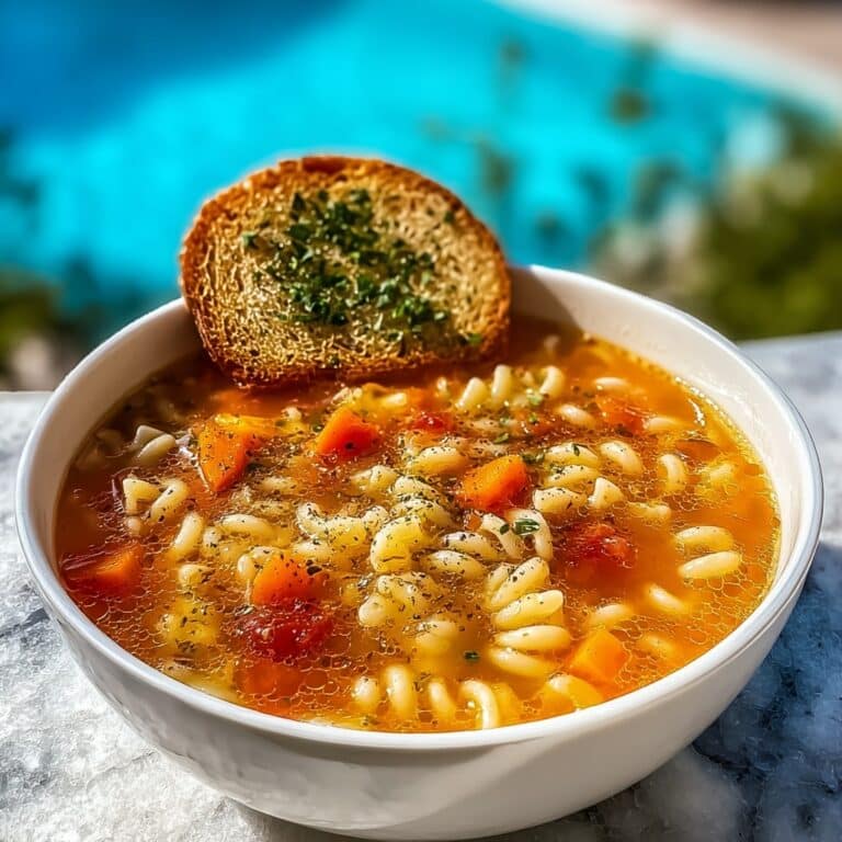 Vegan Italian Penicillin Soup