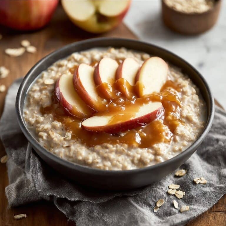 Caramel Apple Oatmeal: Fall’s Cozy Breakfast Delight