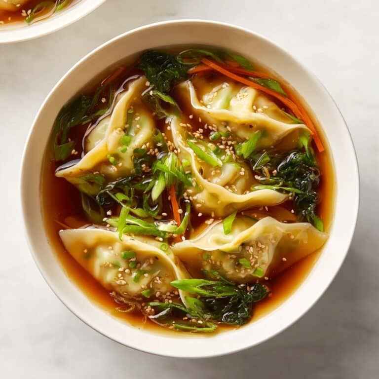 Cozy Beef Potsticker Soup: A Bowl of Pure Comfort