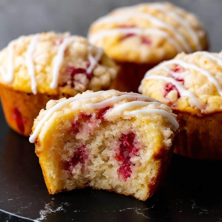 Raspberry Streusel Muffins Recipe