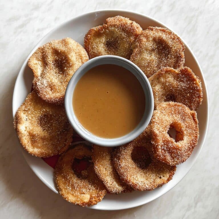 Air Fryer Cinnamon Apple Rings Recipe
