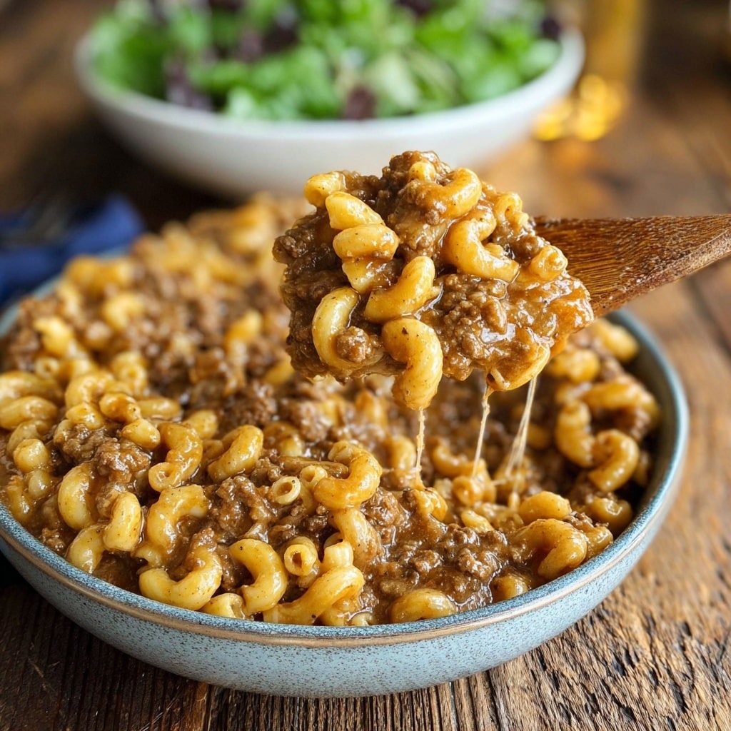 Cheesy Hamburger Skillet (Homemade Hamburger Helper) Recipe