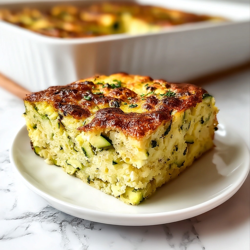Simple Zucchini Dill Casserole Recipe - Recipe Image