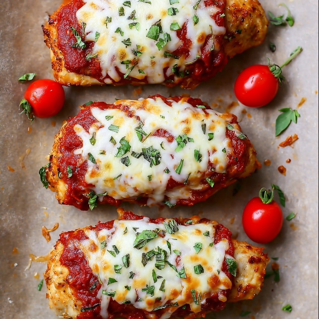 Mini Chicken Parmesan Meatloaves Recipe