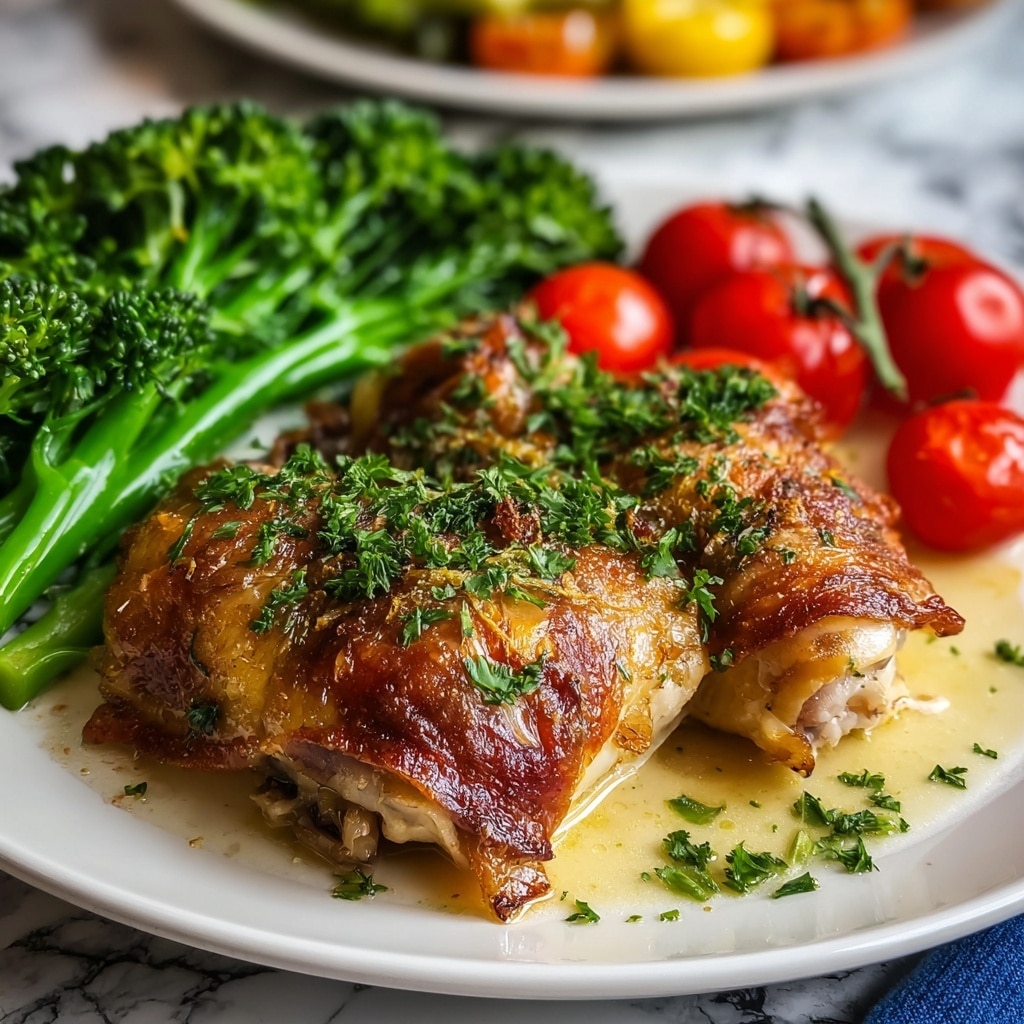 Leftover Chicken Stuffed Lasagna Roll-Ups Recipe