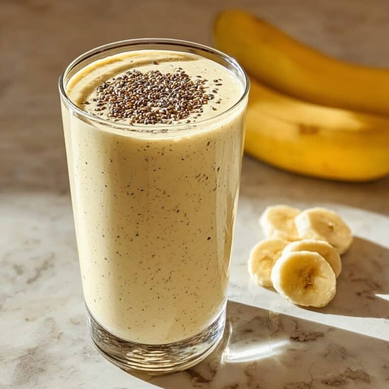 Banana Chamomile Tea Smoothie for a Soothing Boost Recipe