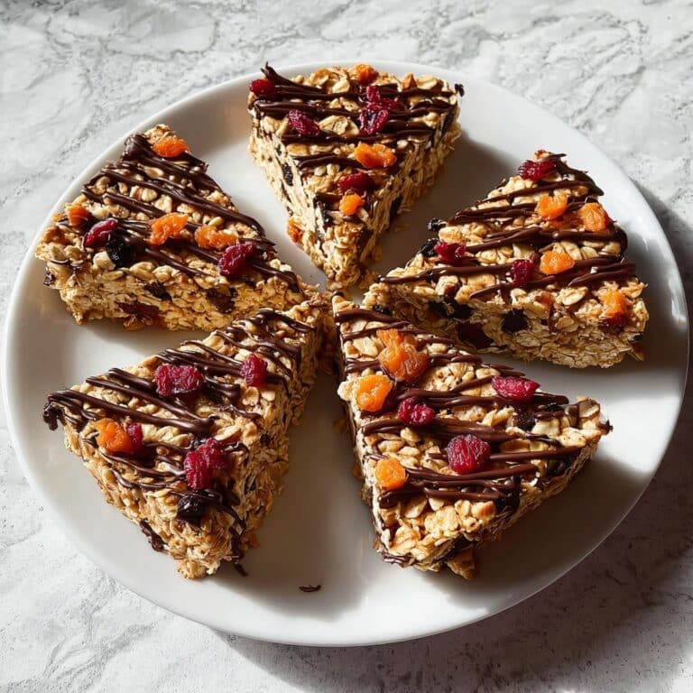 Crunchy Granola Heart Bars Recipe