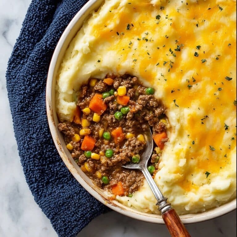 Classic Shepherd’s Pie with Beef and Mashed Potatoes Recipe