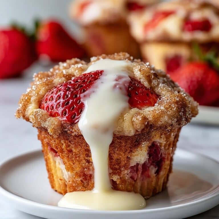 Strawberry Cream Cheese Muffins Recipe