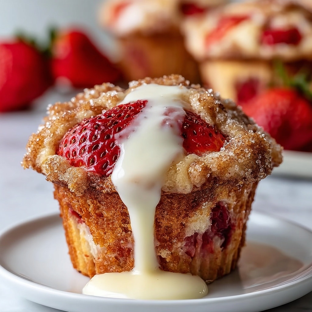 Strawberry Cream Cheese Muffins Recipe