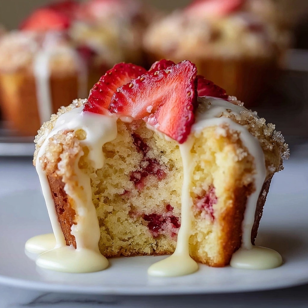 Strawberry Cream Cheese Muffins Recipe