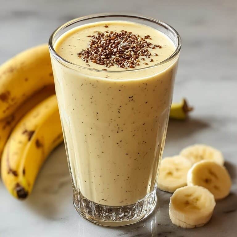 Banana Chamomile Tea Smoothie for a Soothing Boost Recipe