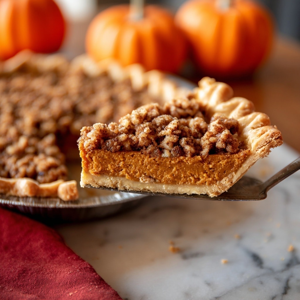 Ultimate Pumpkin Pie with Pecan Streusel Topping Recipe