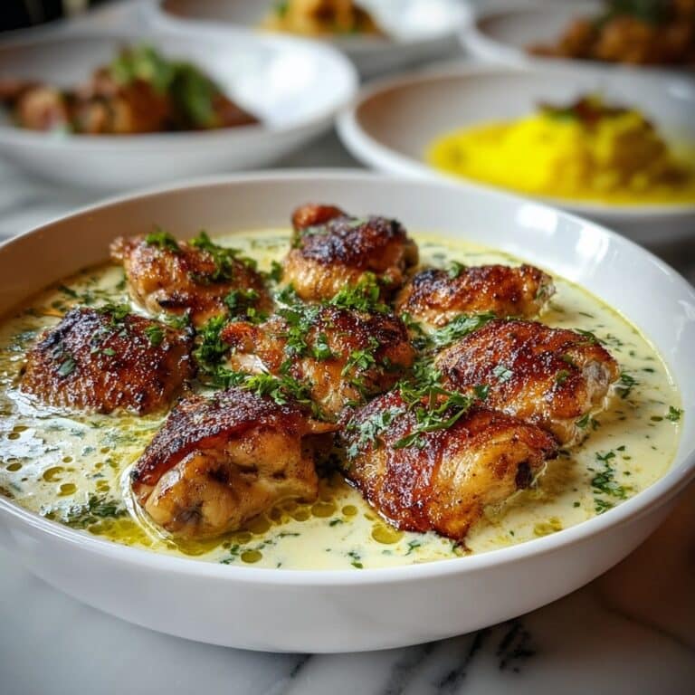Delicious Turkish Chicken with Creamy White Sauce in 30 Minutes Recipe