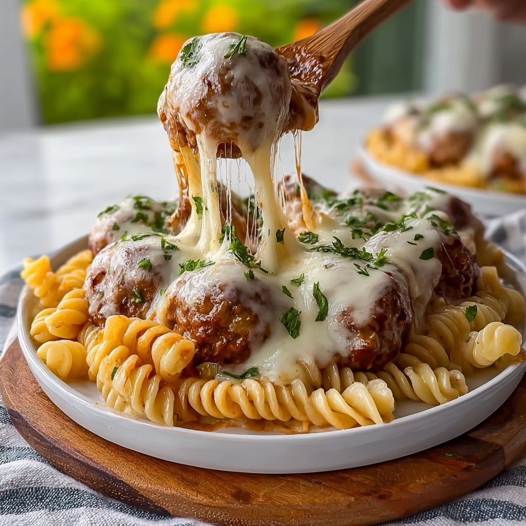 Dump and Bake Meatball Casserole Recipe