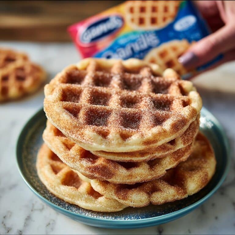 Cinnamon Sugar Biscuit Waffles Recipe