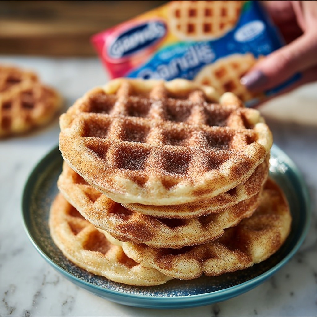 Cinnamon Sugar Biscuit Waffles Recipe