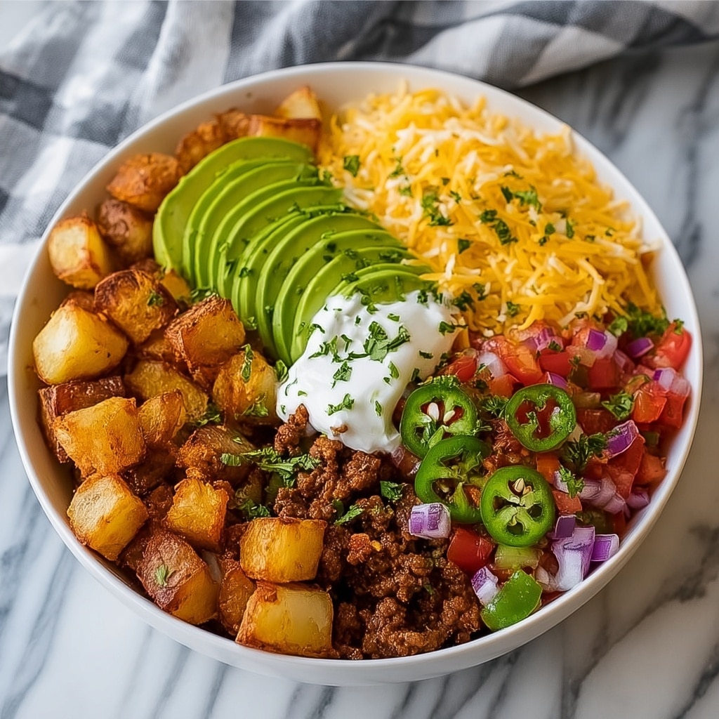 Potato Taco Bowl Recipe