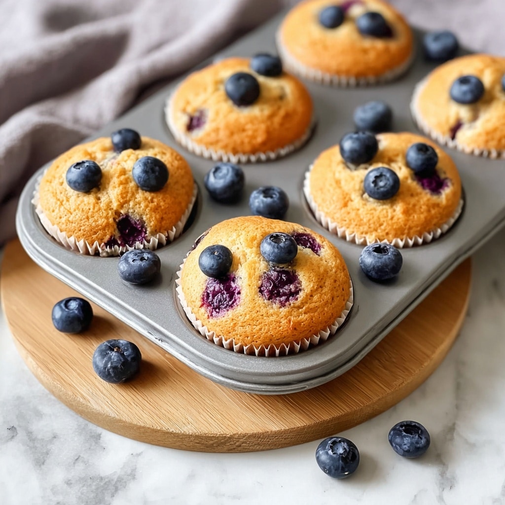 Cottage Cheese Blueberry Muffins Recipe