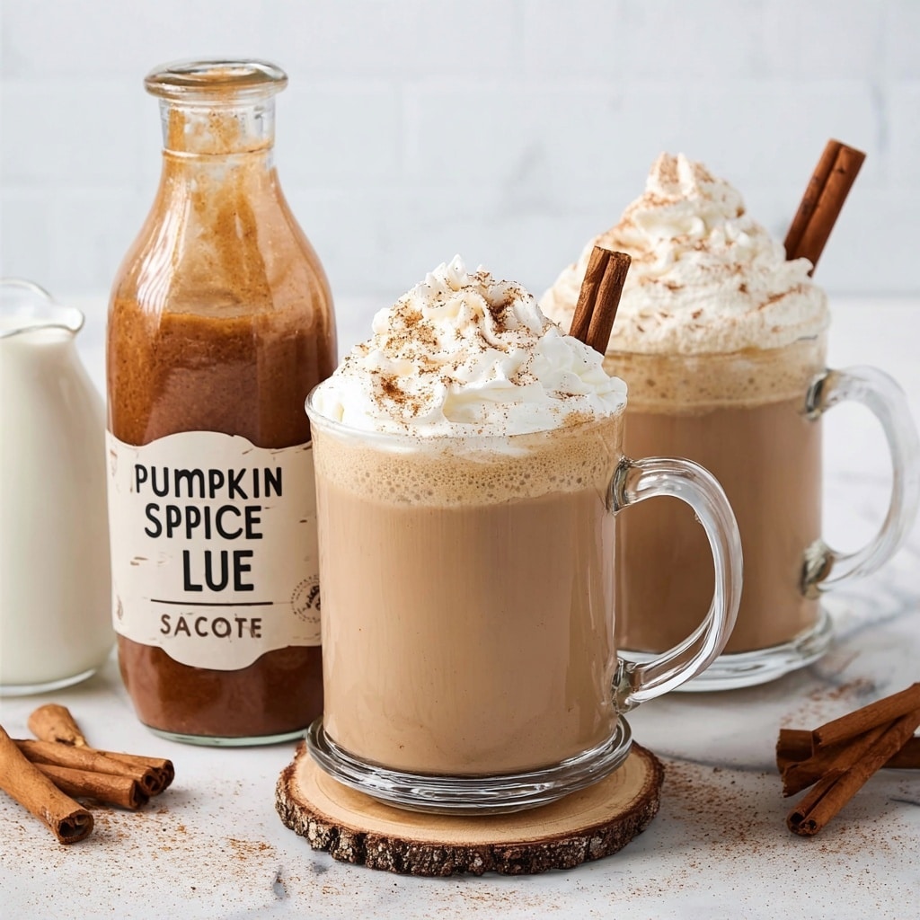 Pumpkin Spice Latte Recipe