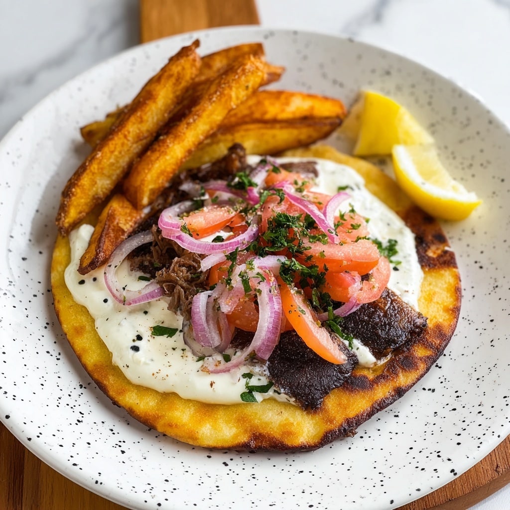 Gyros Smashed Tacos Recipe