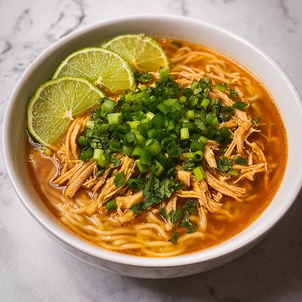 Asian Chicken Noodle Soup Recipe