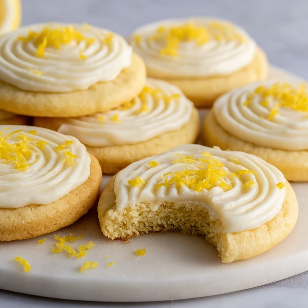 Lemon Frosted Cookies Recipe
