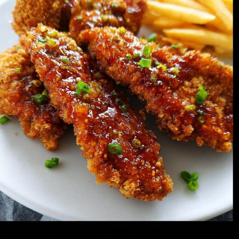 Crispy Honey Butter Chicken Tenders Recipe
