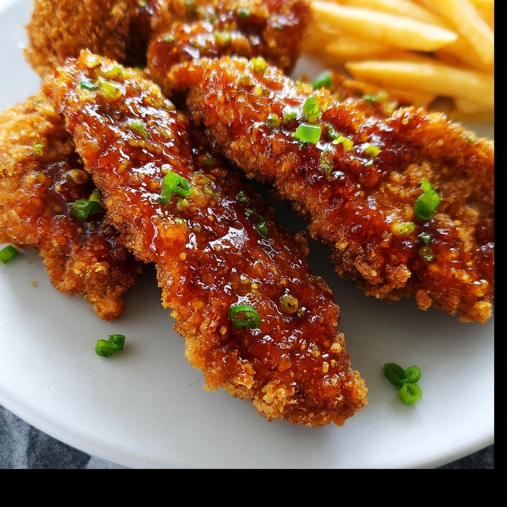 Crispy Honey Butter Chicken Tenders Recipe