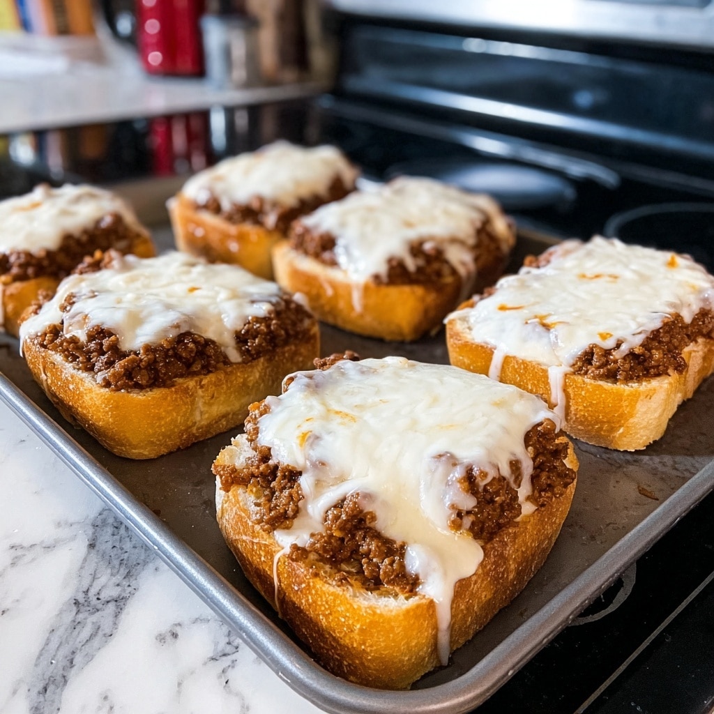 Smokey Sloppy Joe and Provolone Recipe