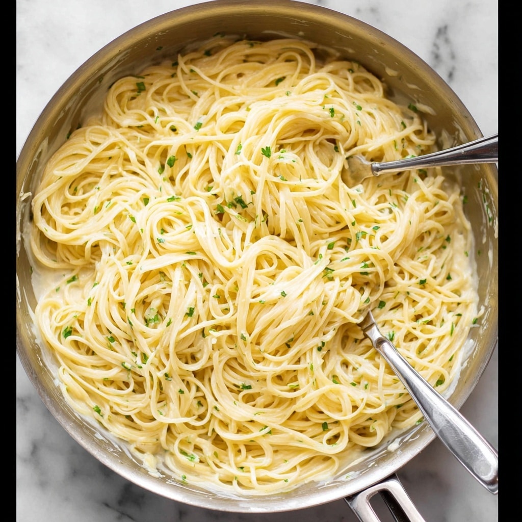 Garlic Butter Pasta Recipe - Recipe Image