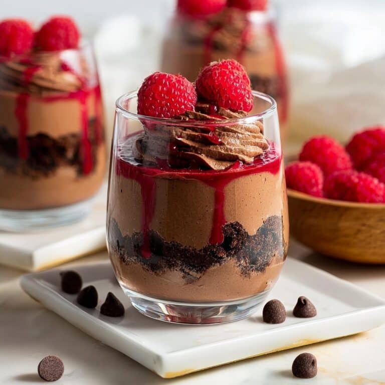 Raspberry Chocolate Parfait Recipe