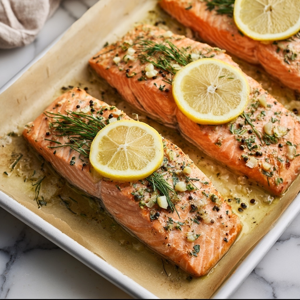 Salmon with Lemon and Dill Recipe