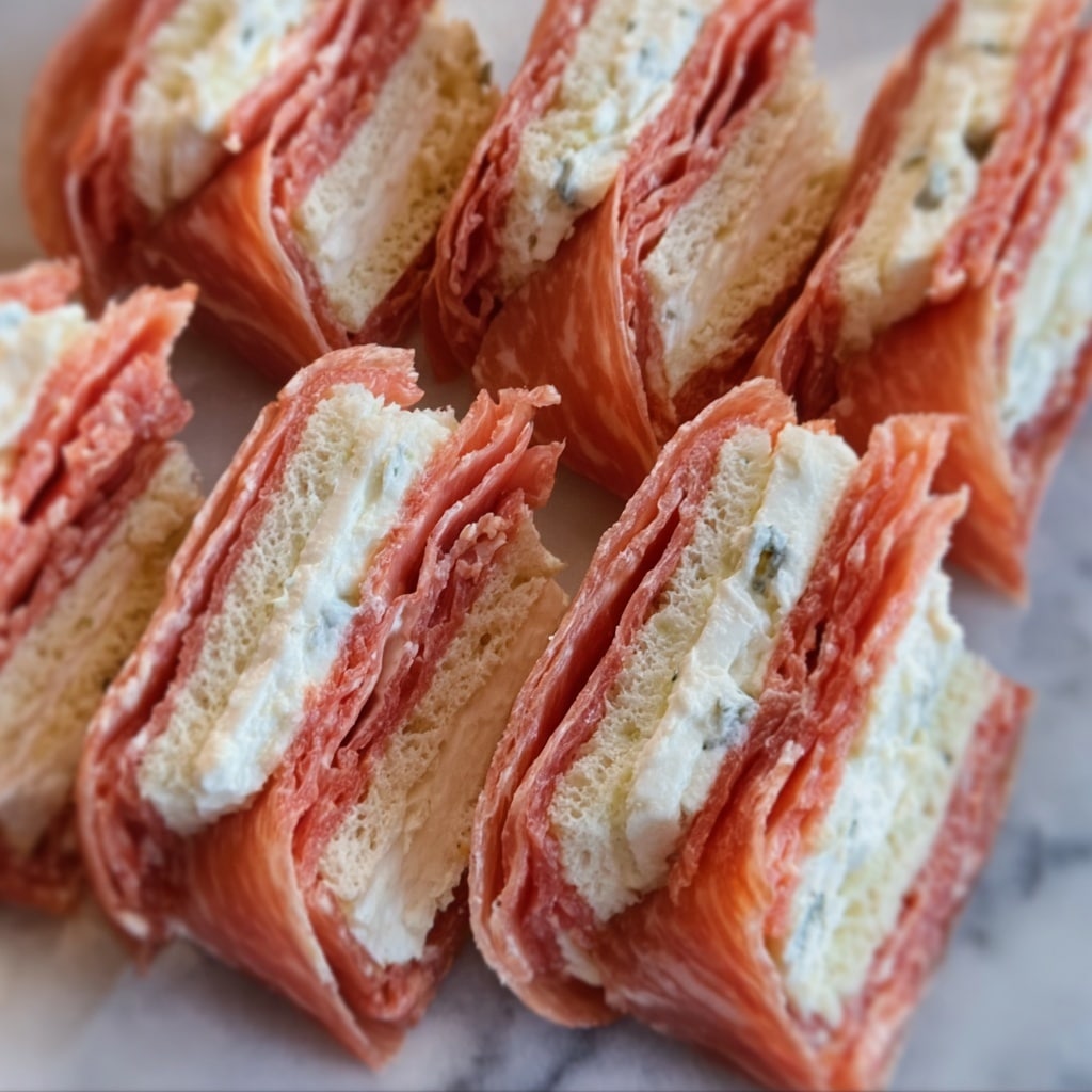 Lazy Cream Cheese Pickle Rolls Recipe - Recipe Image