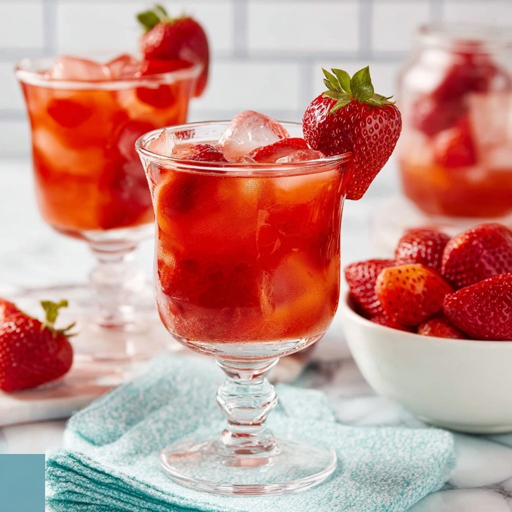 Strawberry Sweet Tea Recipe