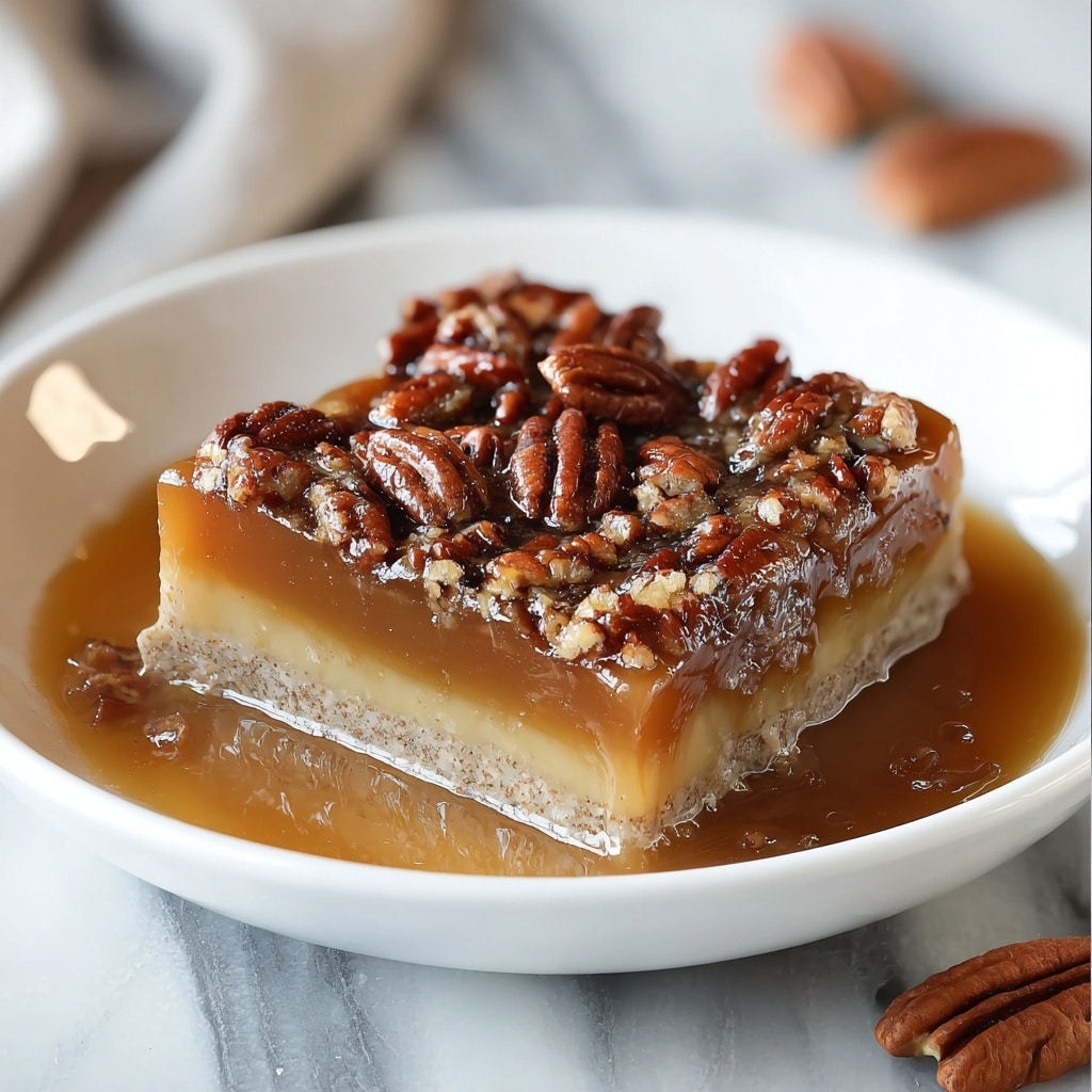 Pecan Pie Pudding Cake Recipe - Recipe Image