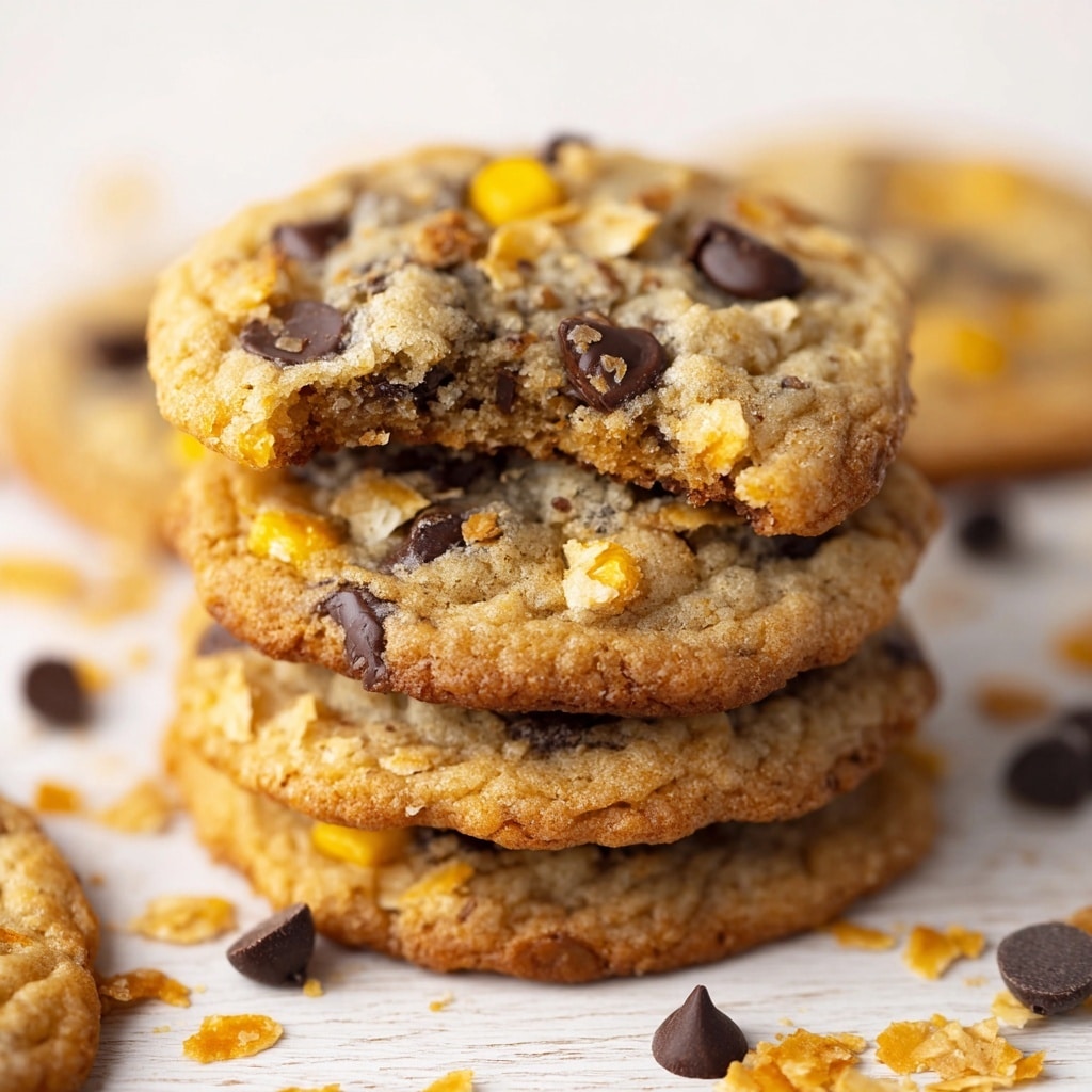 Chocolate Chip Cornflake Cookies Recipe - Recipe Image